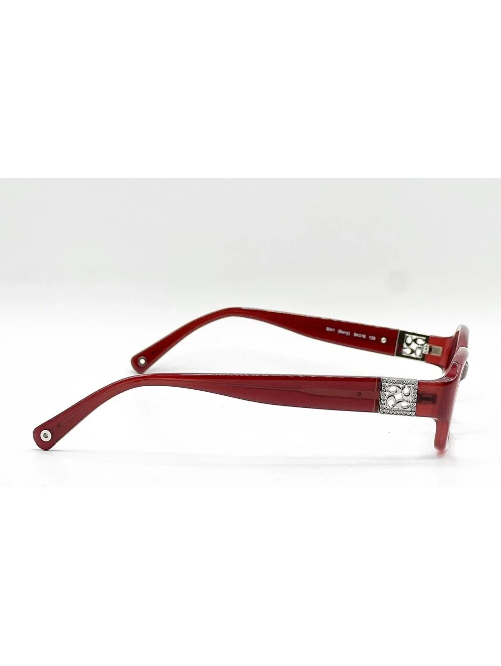 Coach HC 6007B 5041 Berry Rectangle Authentic Eyeglass Frames 54-16-135